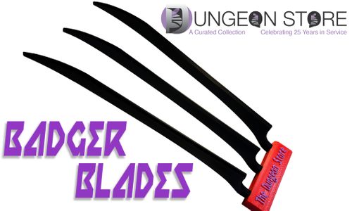 The Dungeon Store Debuts Badger Blades for Electro-Play