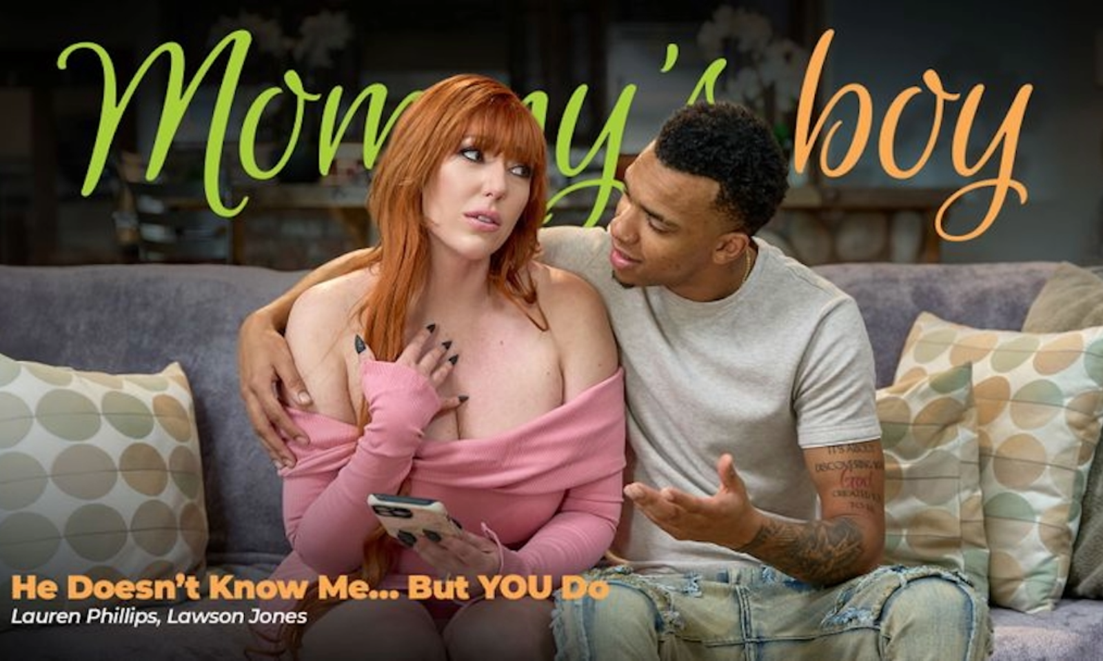 Lauren Phillips, Lawson Jones Star in New Scene for Mommy's Boy