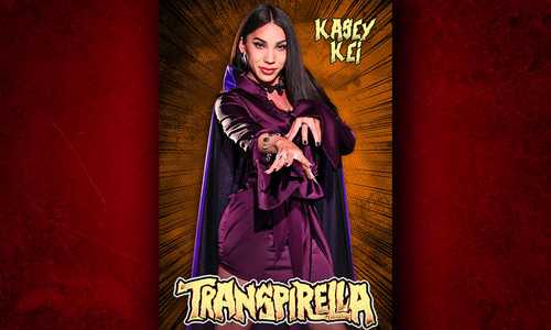 Kasey Kei Stars in 'Vampirella' Parody for GenderX Films