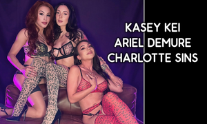 Kasey Kei, Ariel Demure & Charlotte Sins Release New Scene