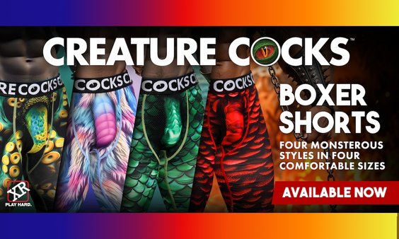XR Brands Debuts 'Creature Cocks' Fantasy Underwear