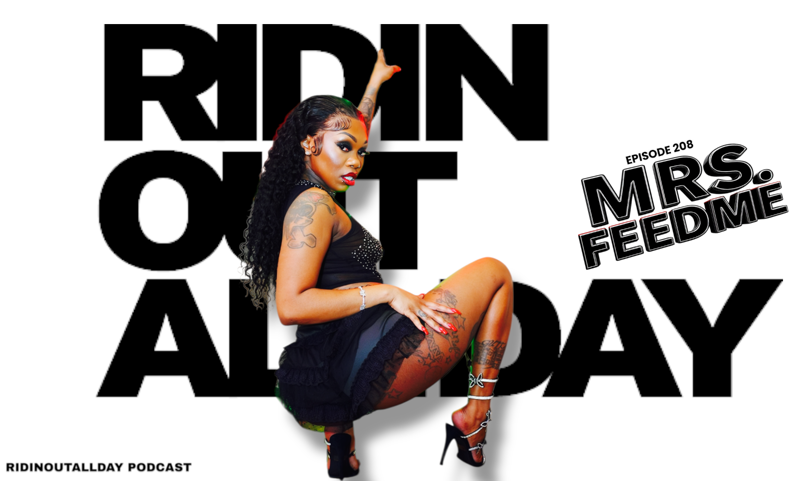 MrsFeedMe Featured on 'RidinOutAllDay' Podcast
