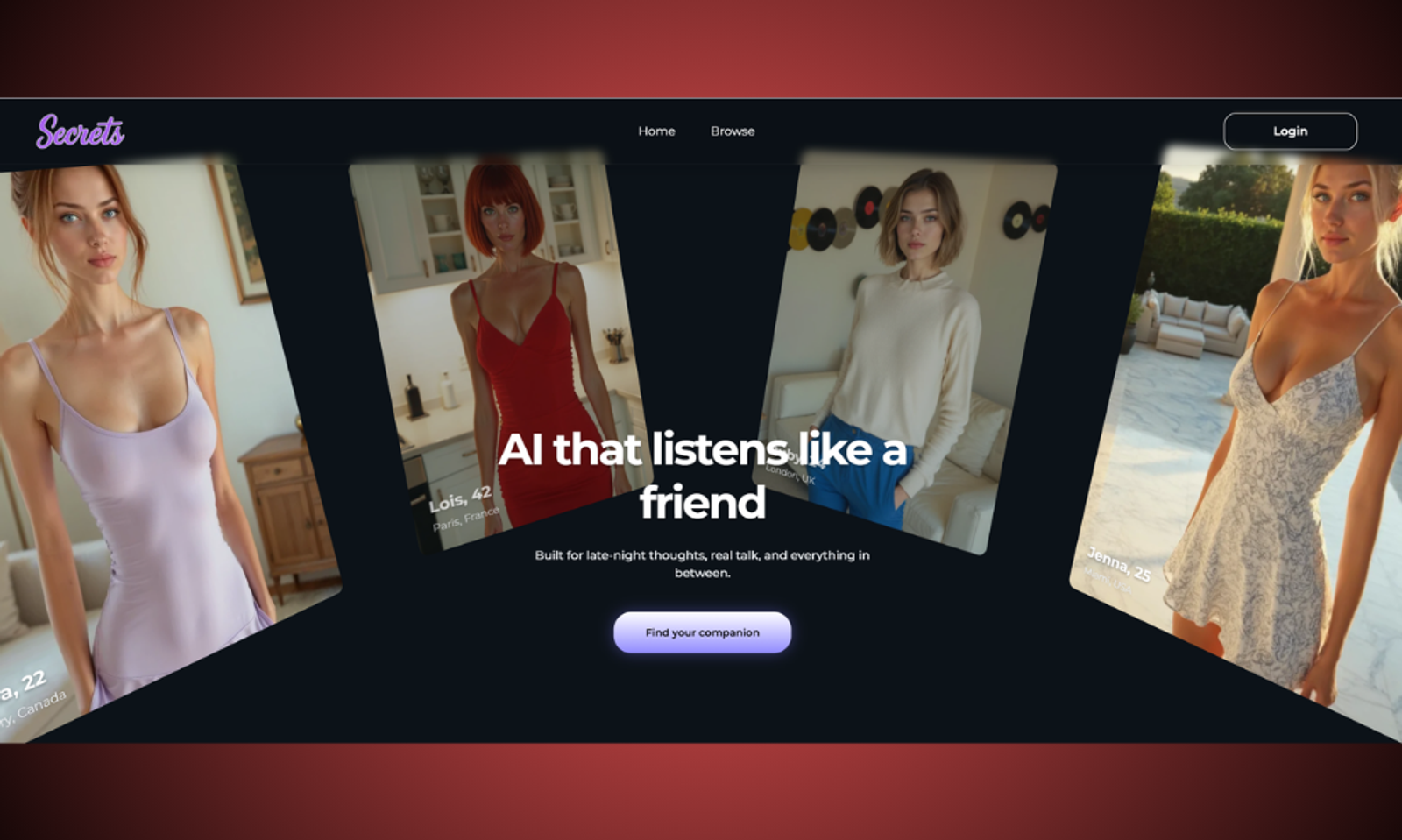 Secrets AI Launches Free NSFW AI Companion With Advance Features