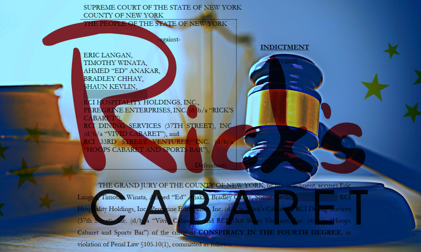 Rick's Cabaret Parent Company & Execs Indicted in Tax Fraud Case