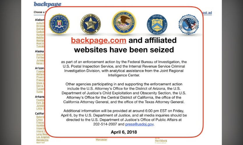 Backpage.com CEO Gets Probation for Conspiracy Charge
