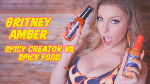 Britney Amber Launches 'Spicy Creator vs. Spicy Food' YT Show