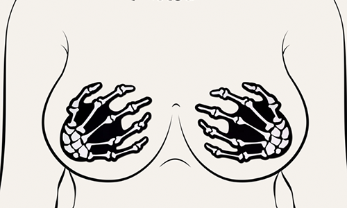 Skeleton Hands Pasties