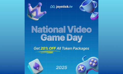 Joystick.tv Offers Promo on Friday for National Video Game Day