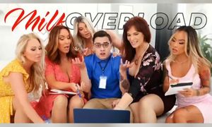 MILF Overload Goes Tech in Latest Scene