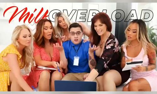 MILF Overload Goes Tech in Latest Scene