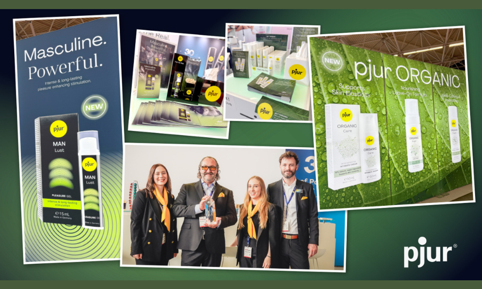 pjur Debuts New Products, Wins Award at eroFame 2025