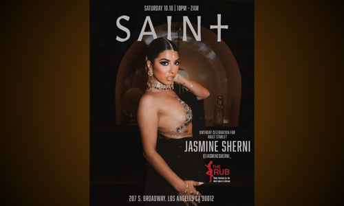 Jasmine Sherni Celebrates Birthday at Saint DTLA