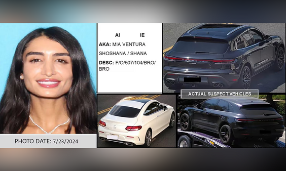 Penthouse Pet Mia Ventura Wanted by L.A. Sheriff's Department