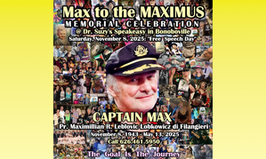 Susan Block’s Bonoboville to Host ‘Max to the Maximus’ Memorial