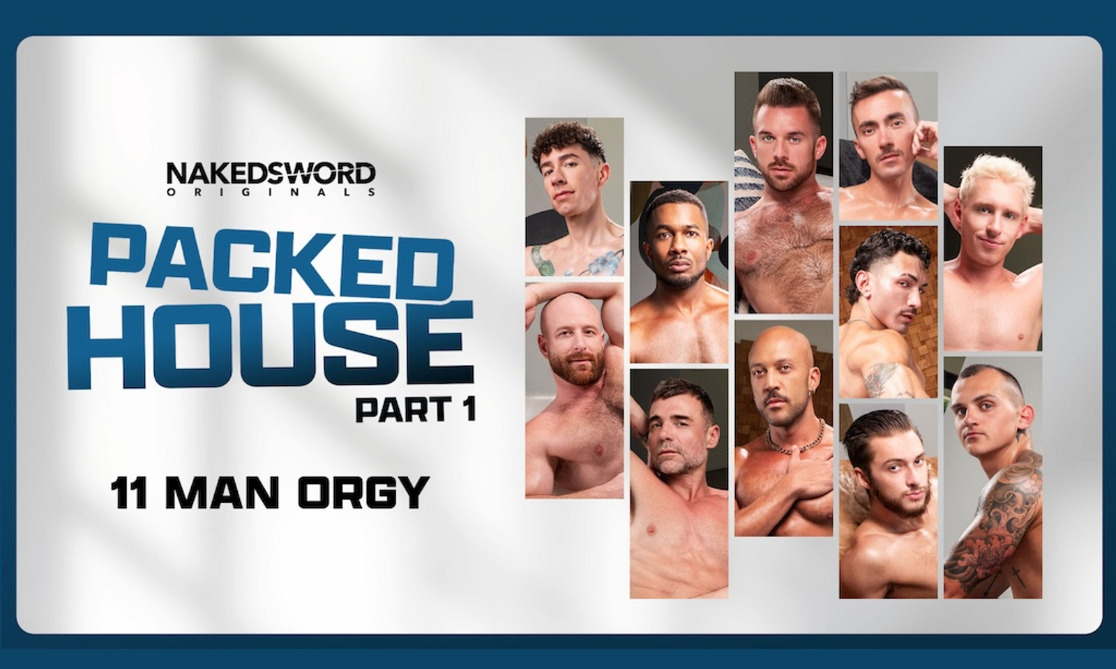 NakedSword Celebrates Hump Day With ‘Packed House’ Orgy Release