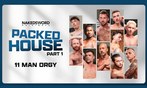 NakedSword Celebrates Hump Day With ‘Packed House’ Orgy Release