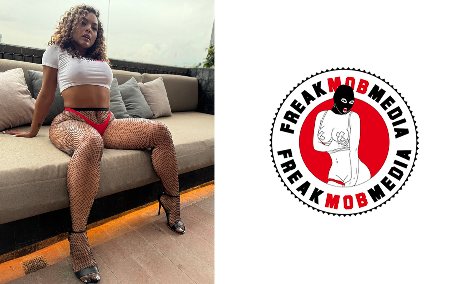 FreakMob Media Debuts Scene With Colombian Starlet Carla Morelli