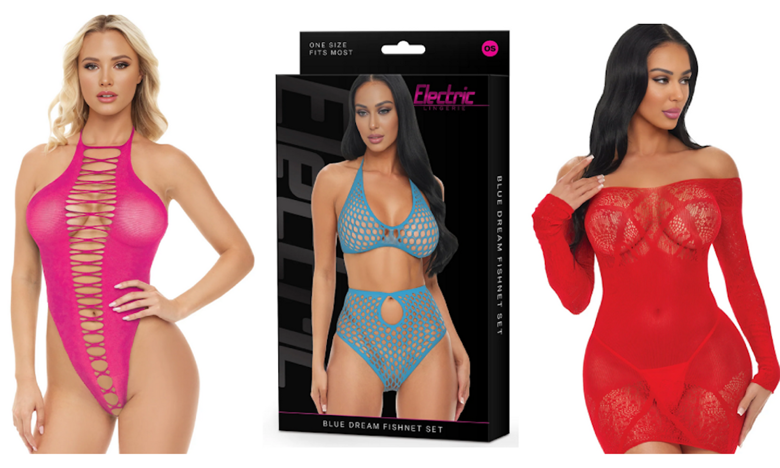 Electric Lingerie Reveals New Fishnet Styles for Holiday Season