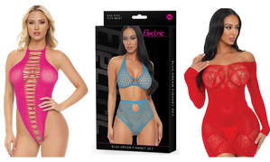 Electric Lingerie Reveals New Fishnet Styles for Holiday Season