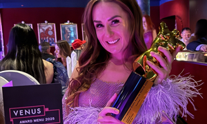 Cruel Reell Wins BDSM Performer of the Year at Venus Awards 2025