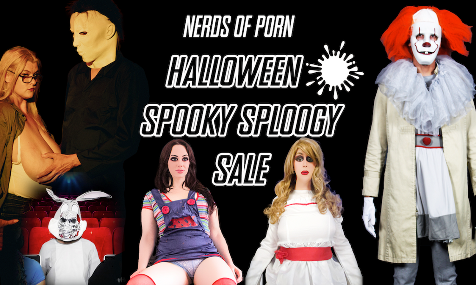 Nerds of Porn Offers ‘Sploogy Spooky Savings’ With Halloween Sale