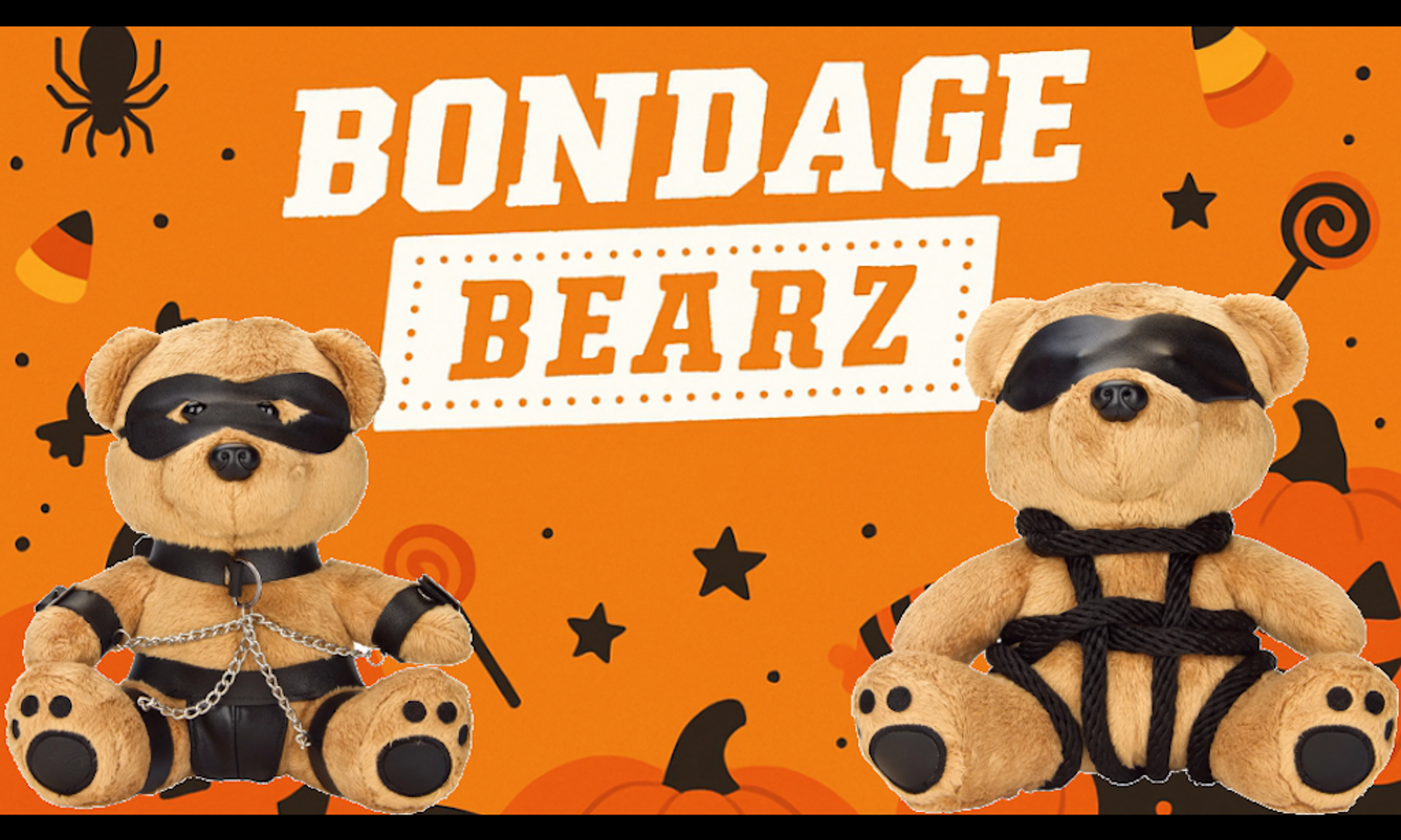 Electric Novelties Debuts ‘Bondage Bearz’ Range for Halloween