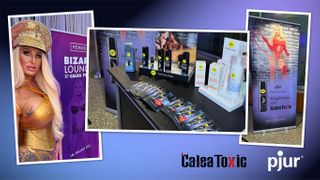 Calea Toxic, pjur Celebrate Successful Showing at Kinky Venus