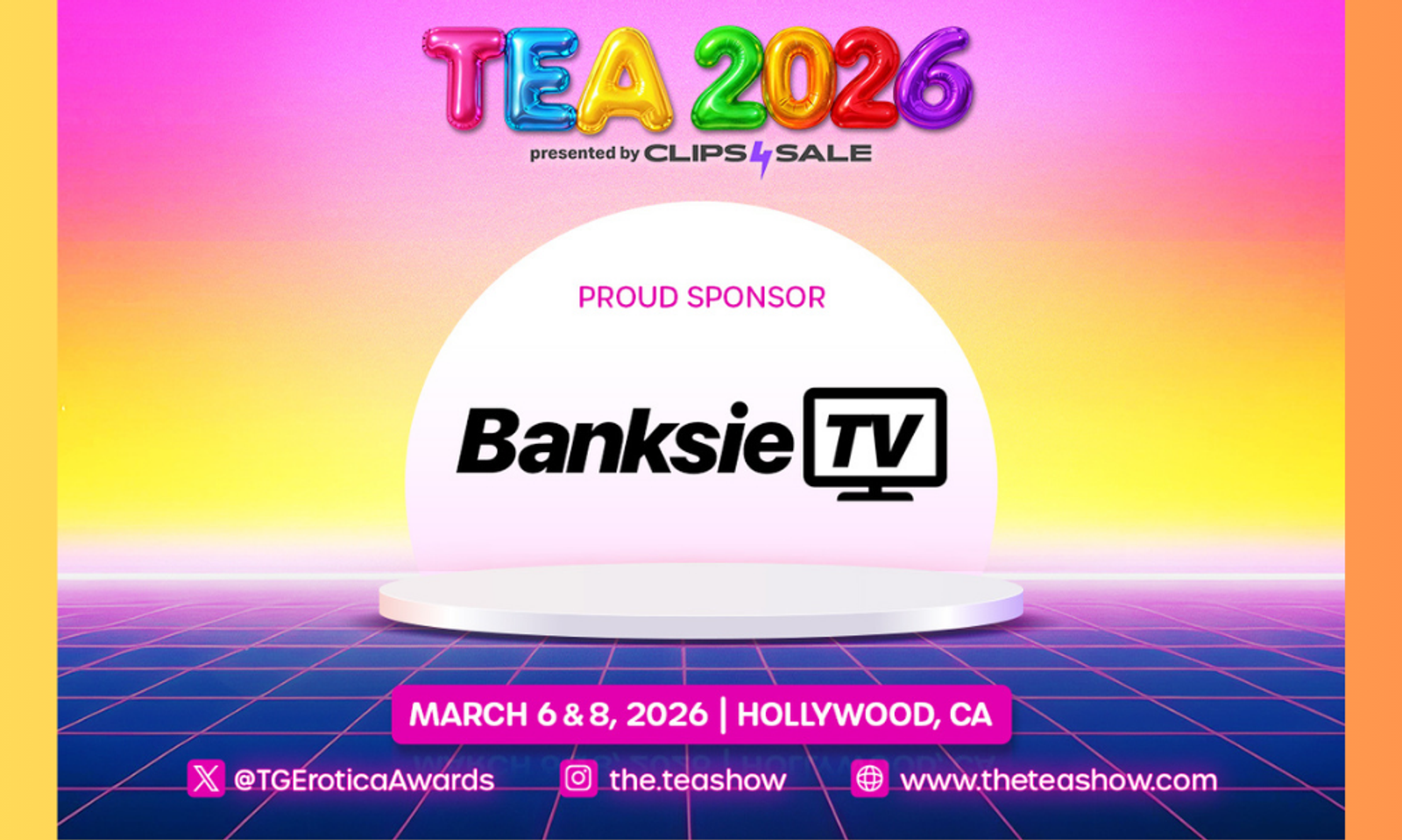 BanksieTV Named as Gold Sponsor of 2026 Trans Erotica Awards