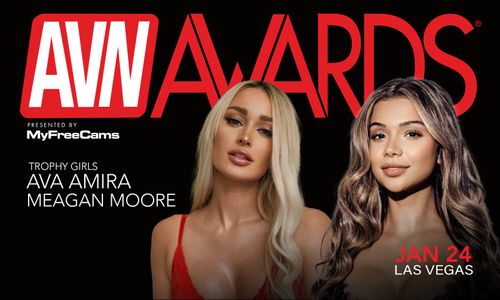 Ava Amira & Meagan Moore Named Trophy Girls for 2026 AVN Awards