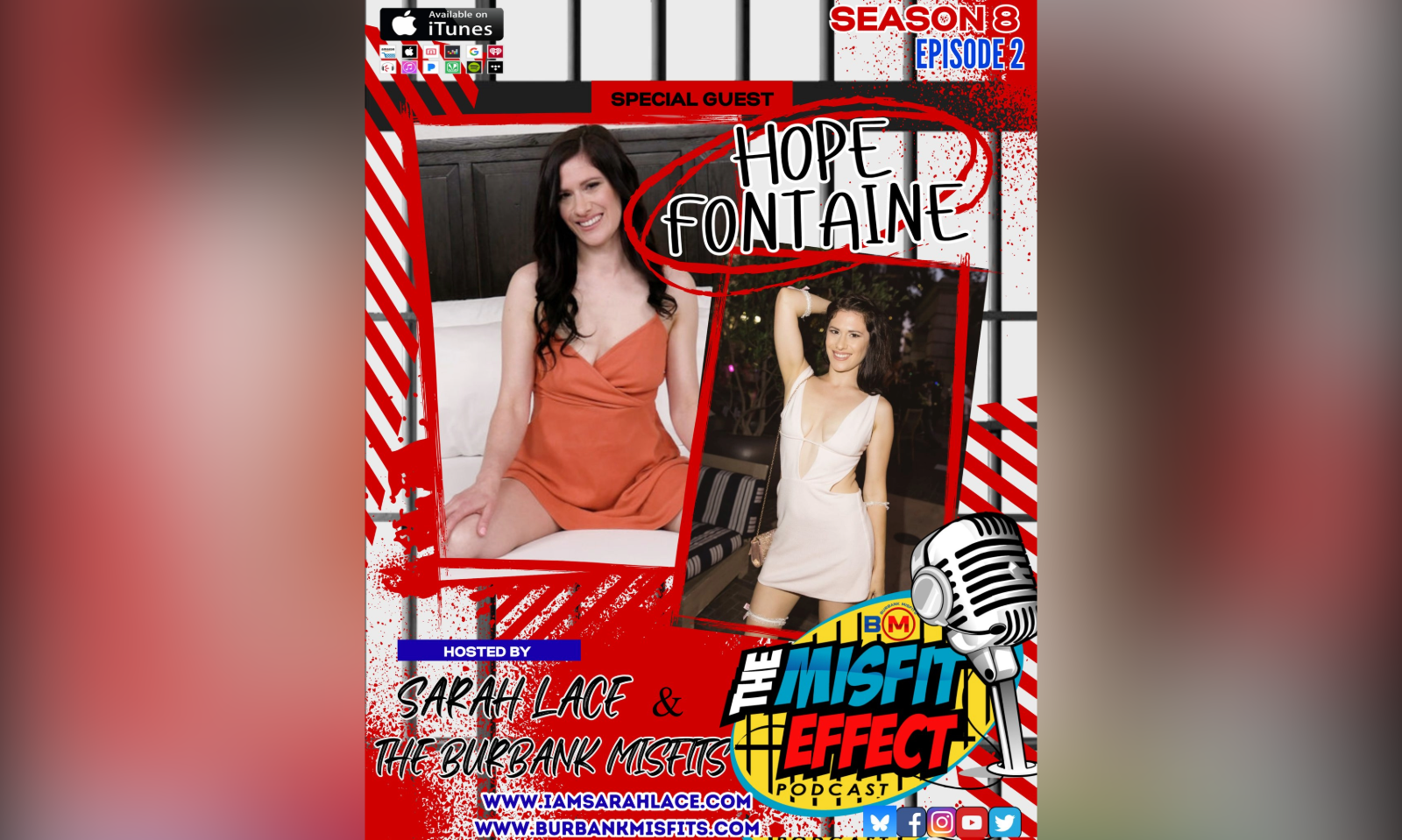 Hope Fontaine Visits 'Misifit Effect' Podcast