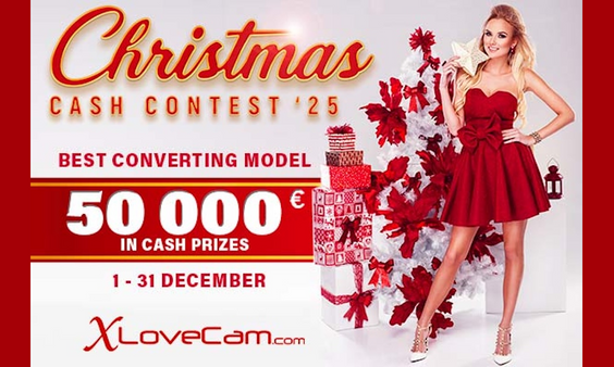 XLoveCam’s Xmas Top-Converting Model Promo Offers $56K in Prizes