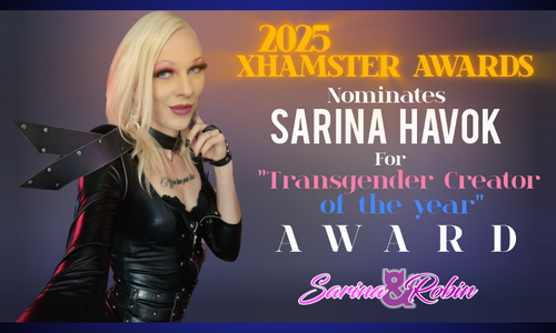 Sarina Havok Nominated for xHamster's Trans Creator of the Year