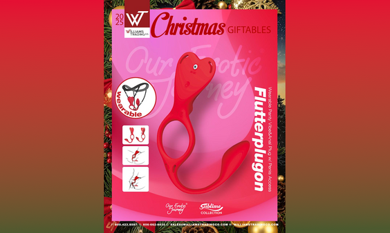 Our Erotic Journey’s ‘Flutterplugon’ Now at Williams Trading