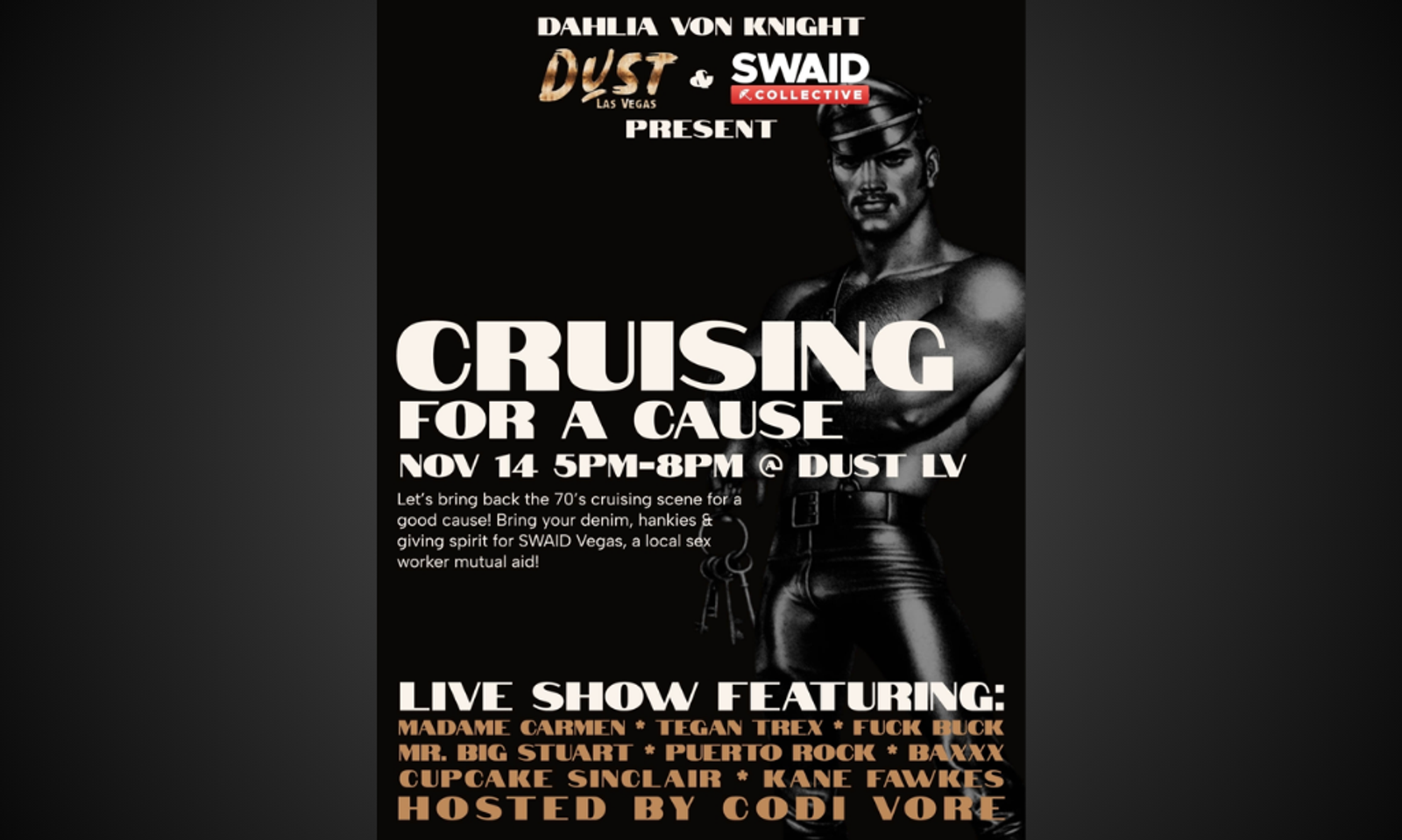 Dahlia Von Knight to Host SWAID Fundraiser in Las Vegas