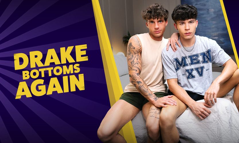 Drake Von ‘Bottoms Again’ in Upcoming Men.com Scene