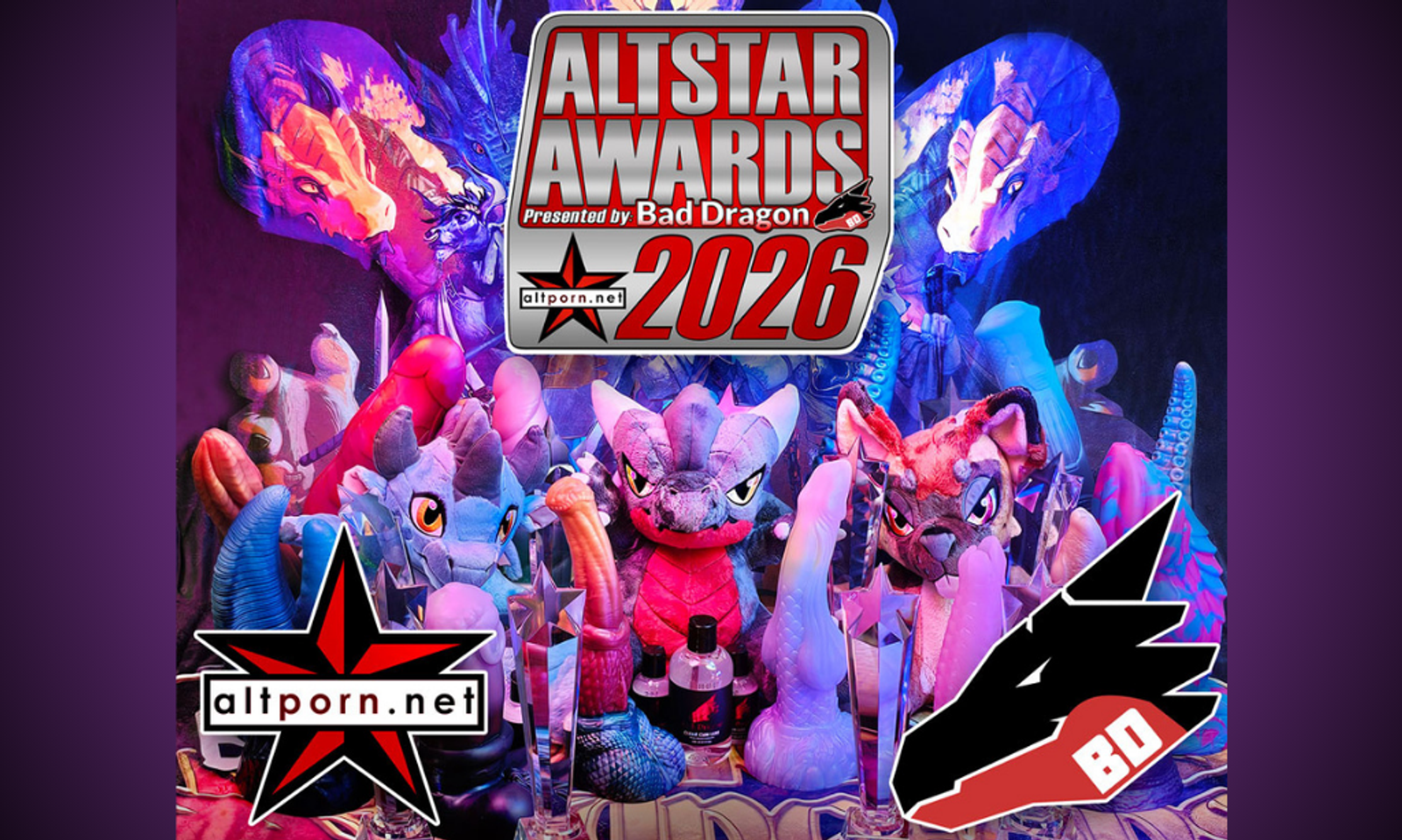 Bad Dragon Named Exclusive Sponsor of 2026 AltStar Awards