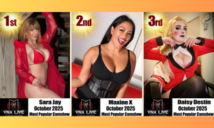 VNALive Names Sara Jay Top Cam Star for October 2025