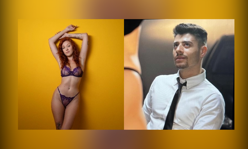 Cherry and Dave Candle