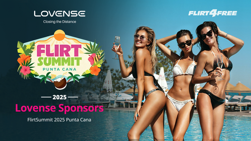 Lovense Sponsors Flirt Summit 2025 in Punta Cana, Nov. 10–14