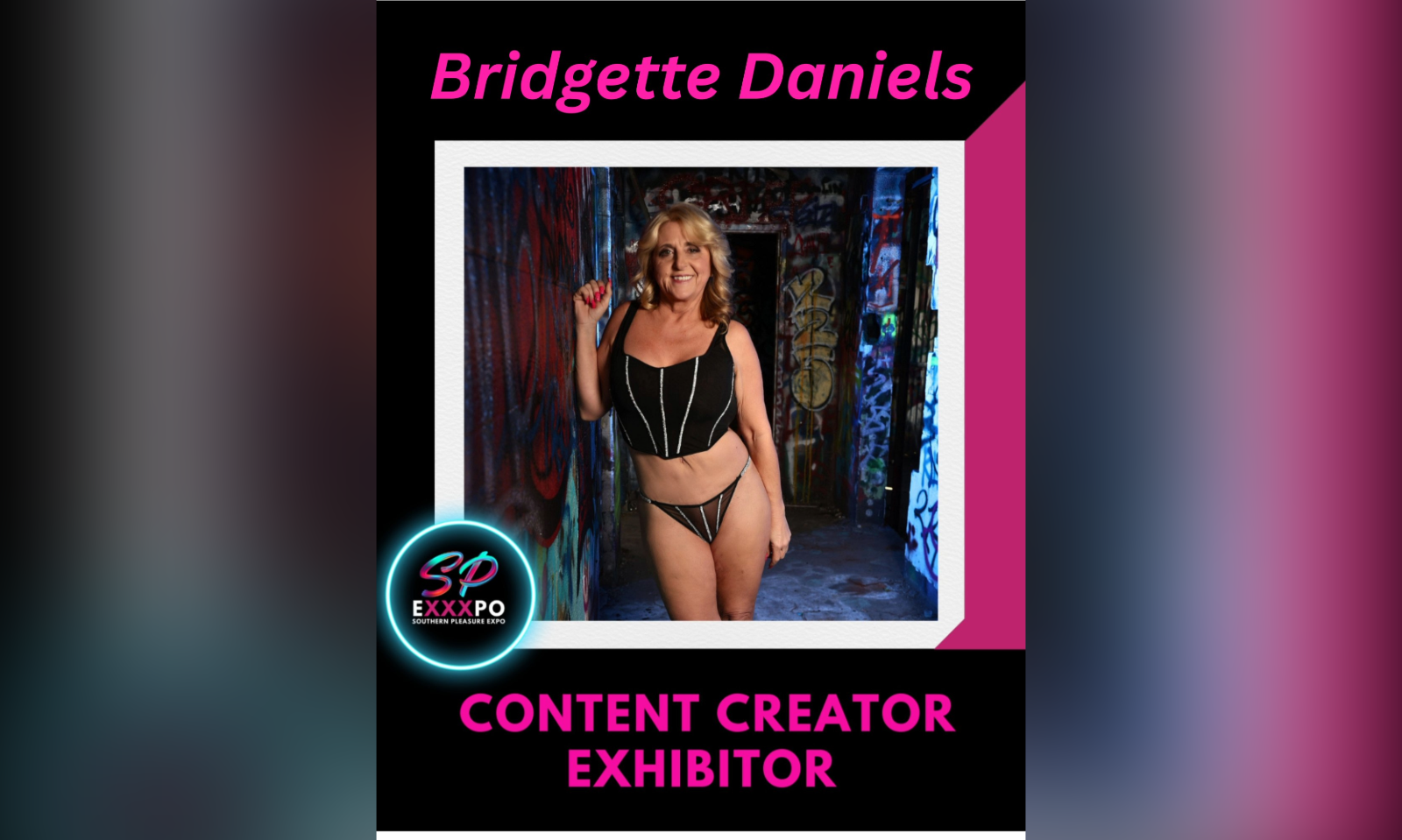 Bridgette Daniels Named Featured Creator at SP Expo