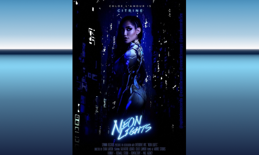 Chloe Amour Stars in DJ Lodato’s ‘Neon Lights’ Music Video