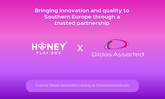 Honey Play Box Joins Dildos Assorted for Southern Europe Distro