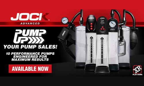 XR Brands Features Trio of New Jock Advanced Penis Pumps