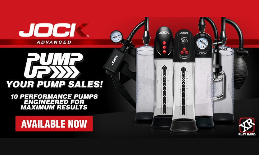 XR Brands Features Trio of New Jock Advanced Penis Pumps