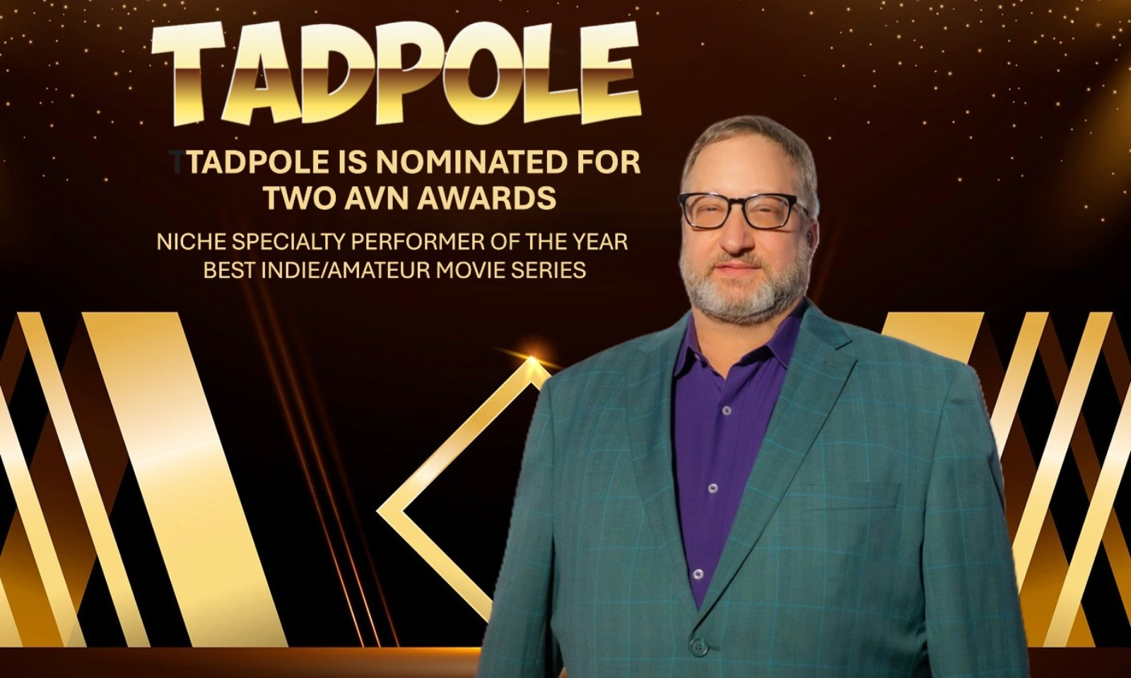 Tad Pole Earns Two Nominations at 2026 AVN Awards