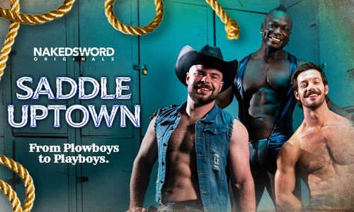 Theo Dore Stars in 'Saddle Uptown' Finale for NakedSword