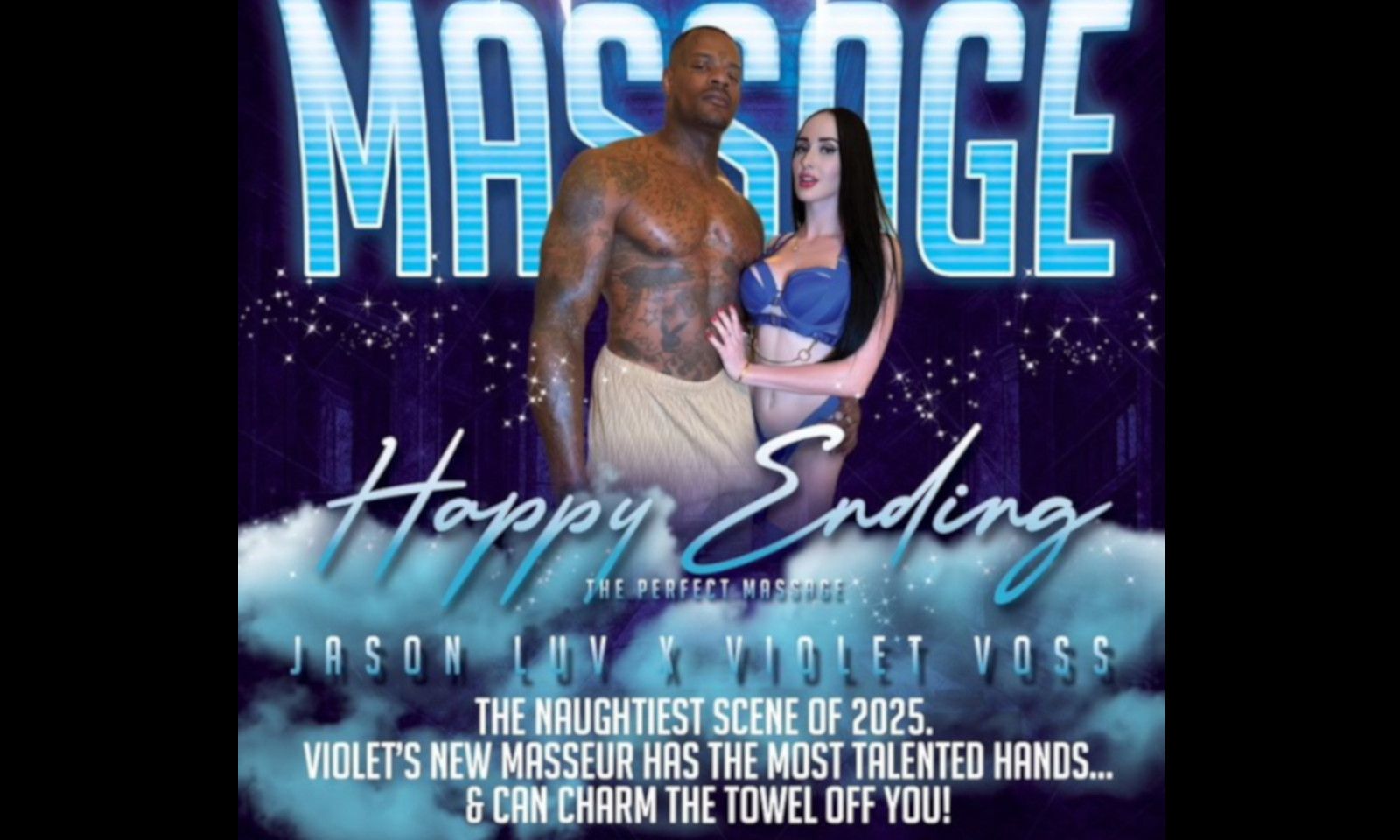 Violet Voss Teams Up With Jason Luv in OnlyFans Clip