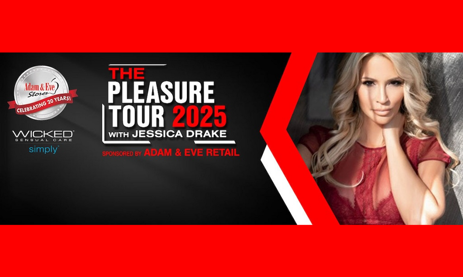 Jessica Drake Wraps 2025 Pleasure Tour in San Antonio on Dec 11