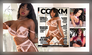 Amari Anne Graces December Cover of CamGirl Vixen Magazine
