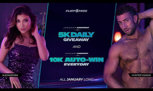 Flirt4Free Debuts ‘January Jumpstart’ Month-Long Daily Promotion